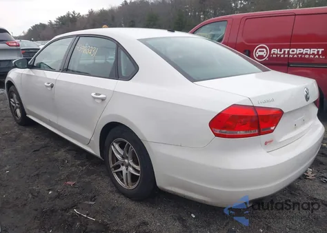 2012 Volkswagen Passat 2.5L S from USA, damaged, VIN 1VWAP7A35CC020746